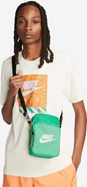 Сумка через плечо Nike HERITAGE 2.0 зеленая CV1408-363