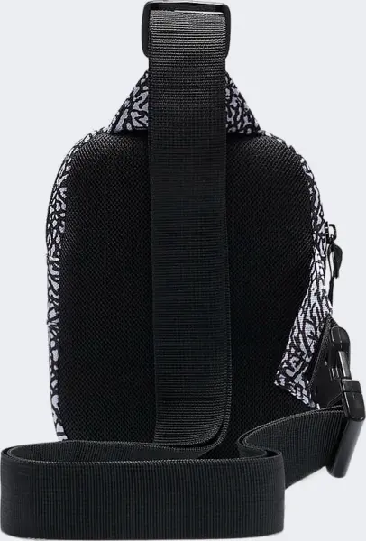 Сумка через плечо Nike JORDAN AIRBORNE HIP BAG бело-черная 7A0747-I00
