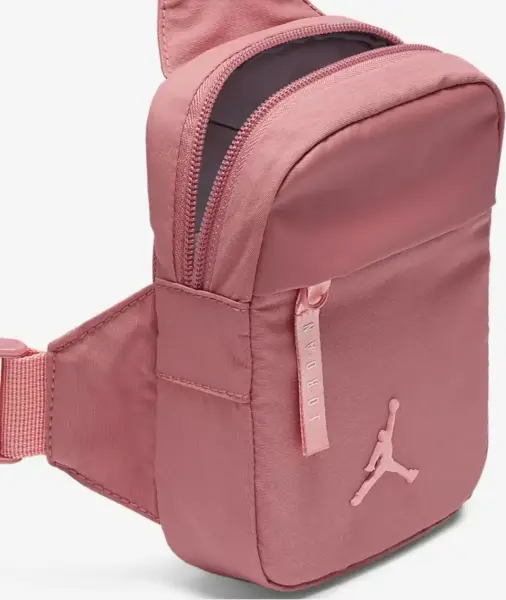 Сумка через плечо Nike JORDAN AIRBORNE HIP BAG розовая 7A0747-P9I