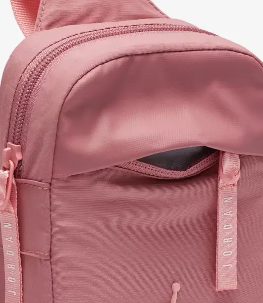Сумка через плечо Nike JORDAN AIRBORNE HIP BAG розовая 7A0747-P9I