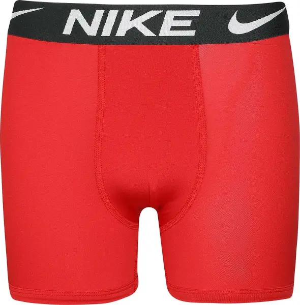 Труси (боксерки) підліткові Nike DRI-FIT ESSENTIALS BOXER BRIEFS чорні, темно-сірі, червоні (3 штуки) 9N0844-U10