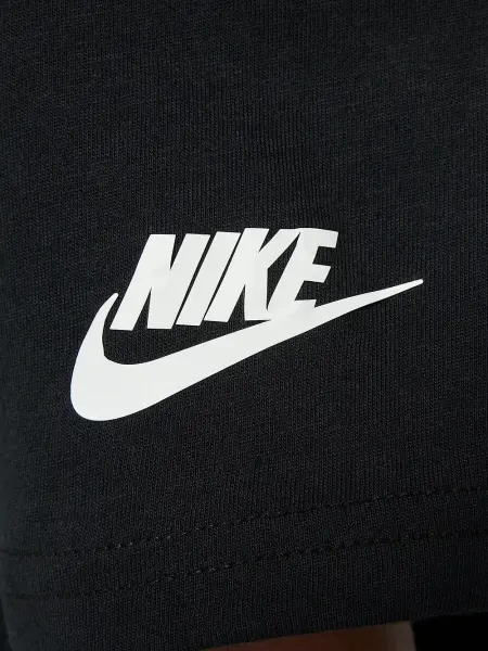 Футболка детская Nike BRANDMARK SWOOSH черная 86M843-023