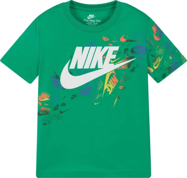Футболка детская Nike CLUB REVEALED зеленая 86N210-E5D
