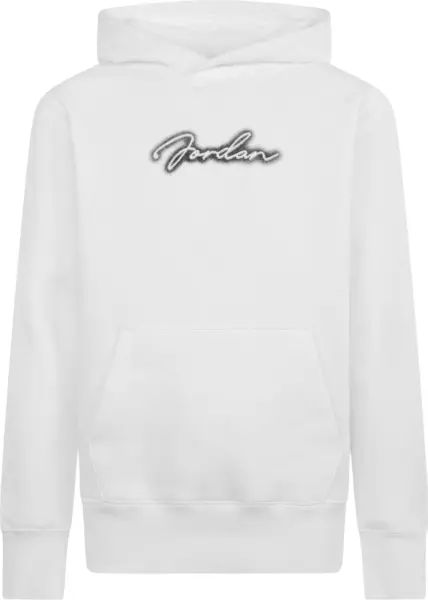 Худі підліткове Nike JORDAN MVP FLEECE біле 95D607-782