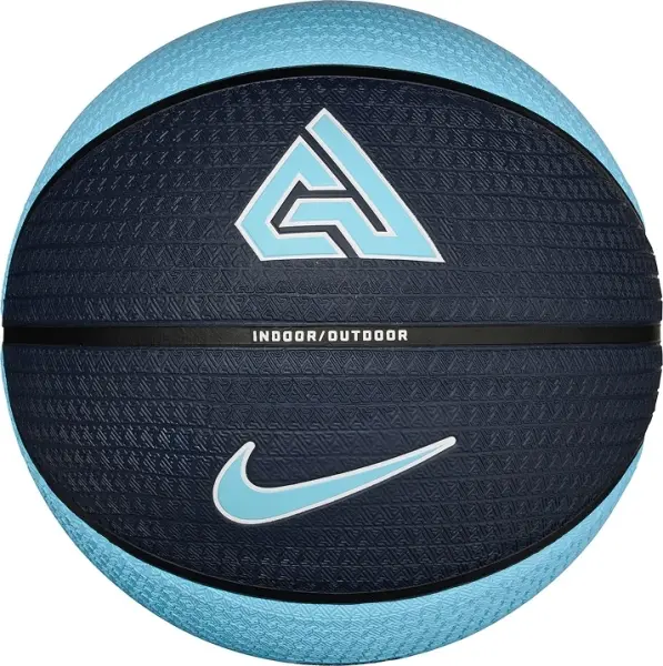 Баскетбольний м'яч Nike PLAYGROUND 8P 2.0 G ANTETOKOUNMPO DEFLATED темно-синьо-блакитний Розмір 7 N.100.4139.450.07
