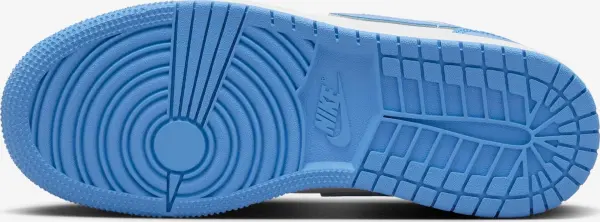 Кроссовки подростковые Nike AIR JORDAN 1 LOW SE (GS) голубо-белые FZ3929-114