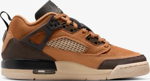 Кросівки підліткові Nike JORDAN SPIZIKE LOW (GS) коричнево-чорні FQ3950-202