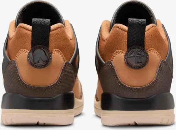 Кросівки підліткові Nike JORDAN SPIZIKE LOW (GS) коричнево-чорні FQ3950-202