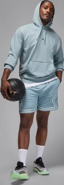 Худи Nike JORDAN SPORT CROSSOVER DRI-FIT дымчато-голубое FV8606-041