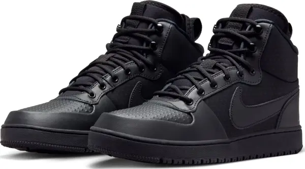 Ботинки Nike COURT BOROUGH MID WINTERIZED черные AA0547-002