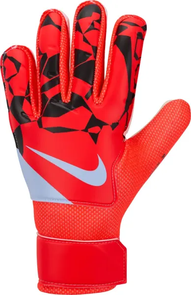 Воротарські рукавиці підліткові Nike MATCH JR - HO24 червоно-чорні HQ0258-635