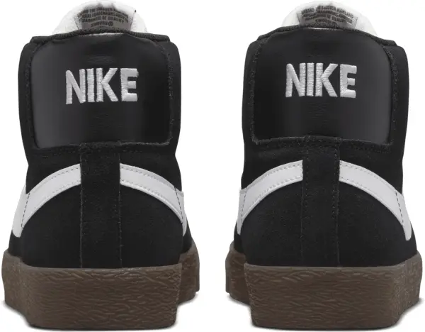Кеди Nike SB ZOOM BLAZER MID чорно-біло-коричневі 864349-010
