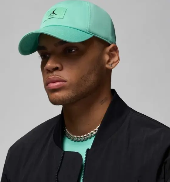 Кепка Nike JORDAN CLUB CAP ADJUSTABLE HAT PATCH бірюзова FD5181-349