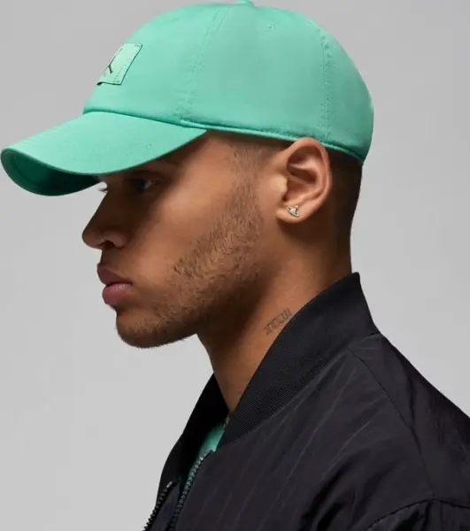 Кепка Nike JORDAN CLUB CAP ADJUSTABLE HAT PATCH бірюзова FD5181-349