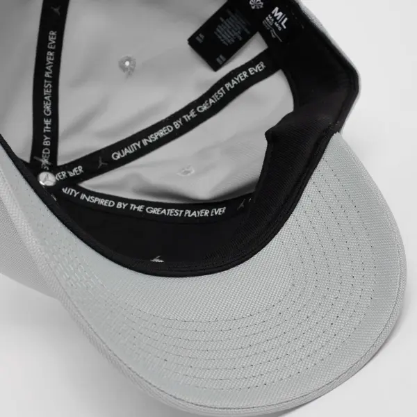 Кепка Nike JORDAN RISE STRUCTURED METAL JUMPMAN серая HM5750-077