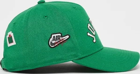 Кепка підліткова Nike JORDAN SIGNATURE CURVED BRIM зелена 9A9028-E1P