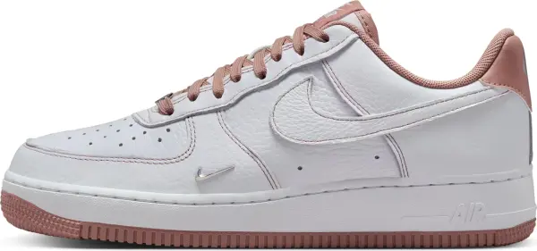 Кроссовки женские Nike AIR FORCE 1 '07 MINI JEWEL бело-коричневые IB6543-100