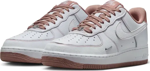 Кроссовки женские Nike AIR FORCE 1 '07 MINI JEWEL бело-коричневые IB6543-100