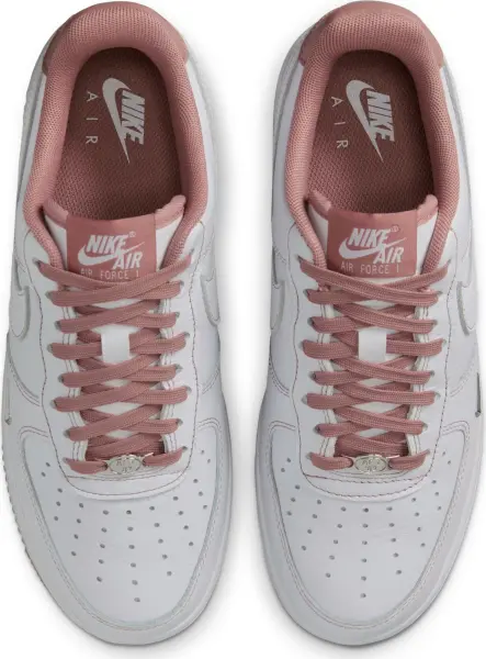 Кроссовки женские Nike AIR FORCE 1 '07 MINI JEWEL бело-коричневые IB6543-100