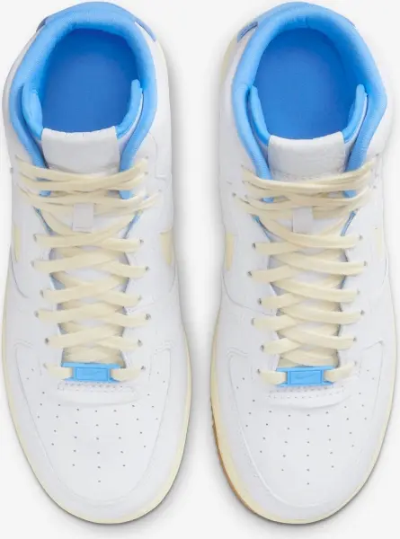Кросівки жіночі Nike AIR FORCE 1 HIGH SCULPT SURFACES біло-кремово-блакитні FD9868-100