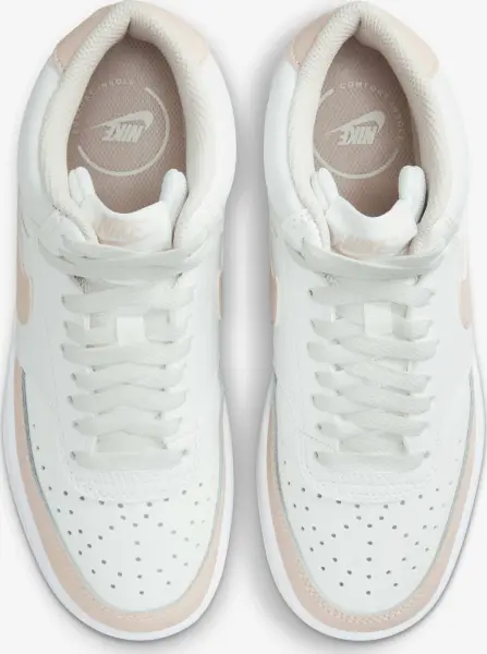 Кроссовки женские Nike COURT VISION MID молочно-бежевые CD5436-106