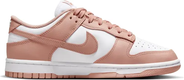Кроссовки женские Nike DUNK LOW светло-розово-белые DD1503-118