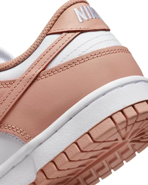 Кроссовки женские Nike DUNK LOW светло-розово-белые DD1503-118