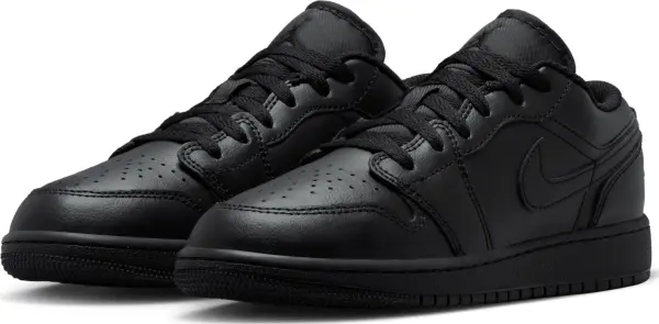 Кроссовки подростковые Nike AIR JORDAN 1 LOW (GS) черные 553560-093