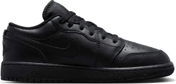 Кроссовки подростковые Nike AIR JORDAN 1 LOW (GS) черные 553560-093