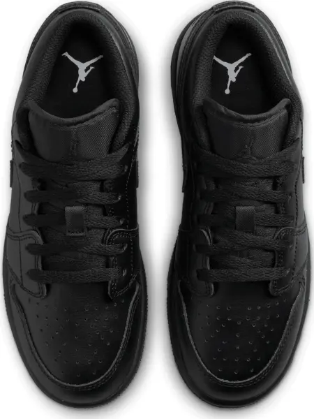 Кроссовки подростковые Nike AIR JORDAN 1 LOW (GS) черные 553560-093