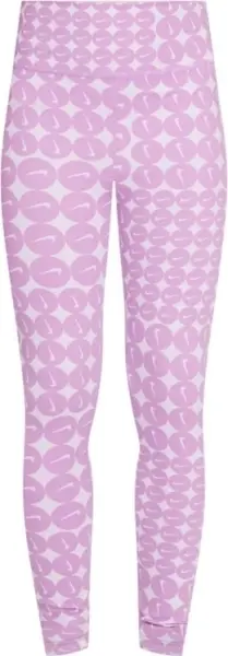 Леггинсы подростковые Nike ONE DRI-FIT HIGH-WAISTED сиренево-светло-розовые HF8228-532