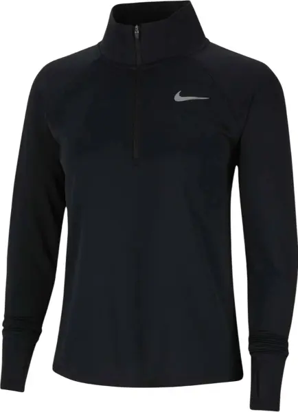 Реглан для бігу жіночий Nike PACER чорний CU3267-010