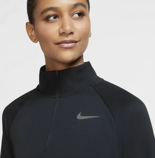 Реглан для бігу жіночий Nike PACER чорний CU3267-010