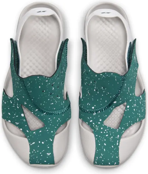 Сандалі дитячі Nike JORDAN FLARE (PS) темно-зелено-світло-сіро-білі CI7849-303