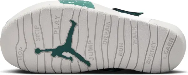 Сандалі дитячі Nike JORDAN FLARE (PS) темно-зелено-світло-сіро-білі CI7849-303
