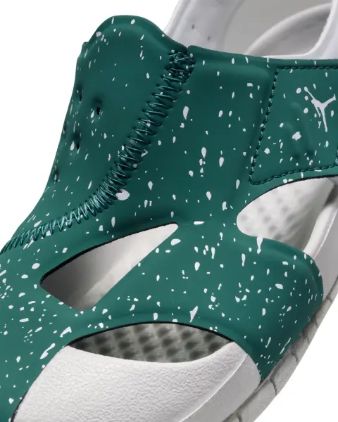 Сандалі дитячі Nike JORDAN FLARE (PS) темно-зелено-світло-сіро-білі CI7849-303