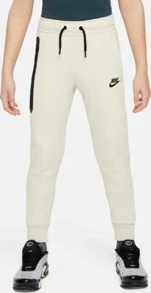 Спортивні штани підліткові Nike TECH FLEECE бежеві FD3287-020