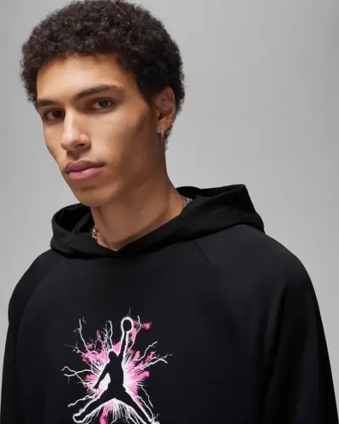 Спортивний костюм Nike JORDAN DRI-FIT SPORT GRAPHIC FLEECE чорно-рожевий FN5812-010__FN5814-010