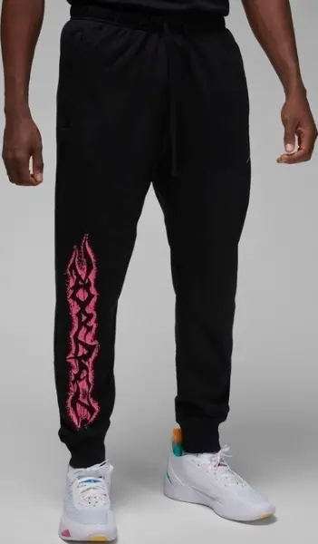 Спортивний костюм Nike JORDAN DRI-FIT SPORT GRAPHIC FLEECE чорно-рожевий FN5812-010__FN5814-010