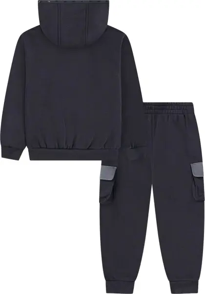 Спортивний костюм дитячий Nike LOGO PRINTED TRACKSUIT темно-сірий 86N239-G9Q