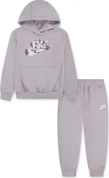 Спортивный костюм детский Nike NKG HOODIE JOGGER бледно-фиолетовый 36N378-PA1