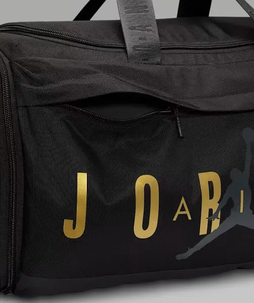 Сумка спортивна Nike JORDAN VELOCITY DUFFLE BAG (81L) чорно-золота LM0920-K5X