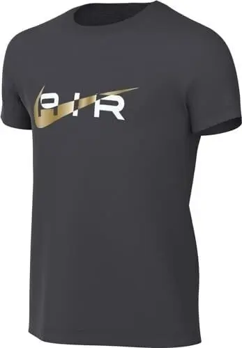 Футболка Nike SPORTSWEAR AIR GRAPHIC темно-серо-золотая FN7704-070