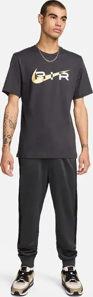 Футболка Nike SPORTSWEAR AIR GRAPHIC темно-серо-золотая FN7704-070