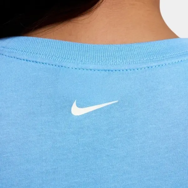 Футболка жіноча Nike SPORTSWEAR CROPPED блакитна FZ4635-412