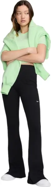Футболка жіноча Nike SPORTSWEAR ESSENTIAL SLIM CROPPED світло-зелена FB2873-376