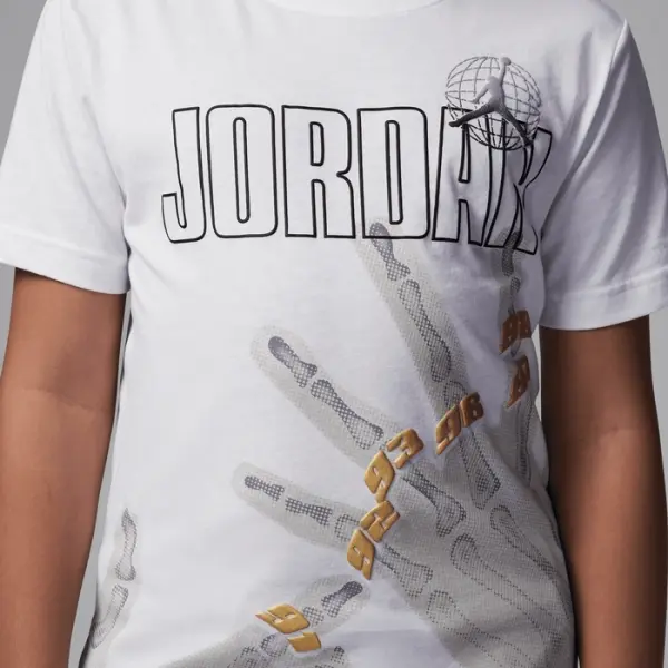 Футболка подростковая Nike JORDAN ROADTRIP X-RAY белая 95D729-001
