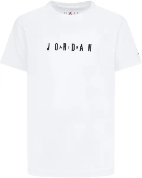 Футболка подростковая Nike JORDAN WORDMARK белая 95D634-001