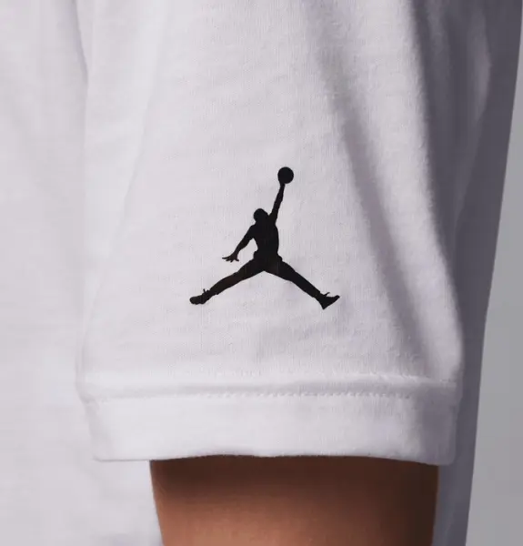 Футболка подростковая Nike JORDAN WORDMARK белая 95D634-001