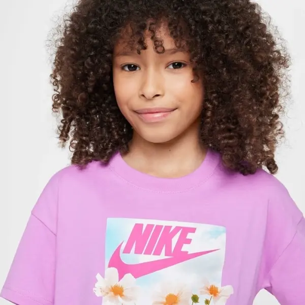 Футболка подростковая Nike SPORTSWEAR PHOTO розовая HM6311-532